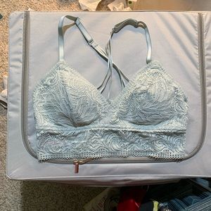 Brand New Bralette in Gorgeous Pale Blue Lace